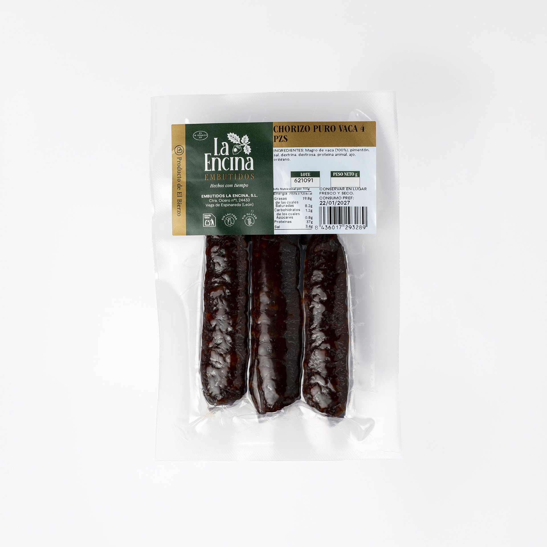 Chorizo Puro de Vaca - Imagen 2
